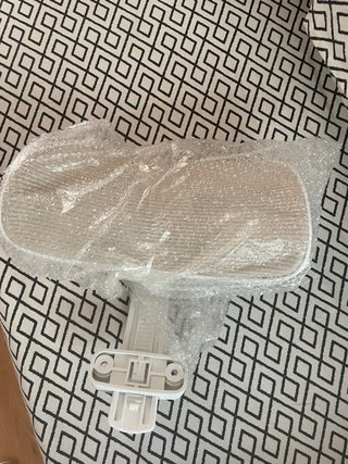 Silla ergonómica de escritorio beige