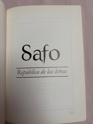 Revista  SAFO