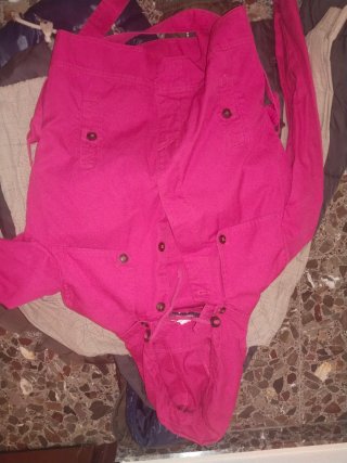 Lote 6 Chaquetas Beige y Multicolor Talla XL,L,M