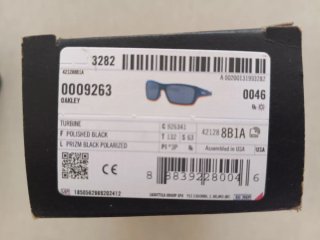 Gafas de sol Oakley Turbine Negras/Grises