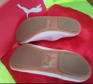 Bailarinas manoletinas Puma rosas 38. 5 ,Softfoam+