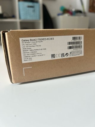 Portátil Samsung Galaxy Book 2 i7 16GB RAM 512GB