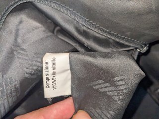 Bolso Emporio Armani Negro Piel