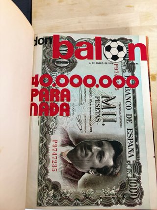 Revista Don Balon encuadernada en varios tomos.