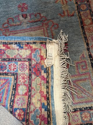 Alfombra asiática hecha a mano 150x70