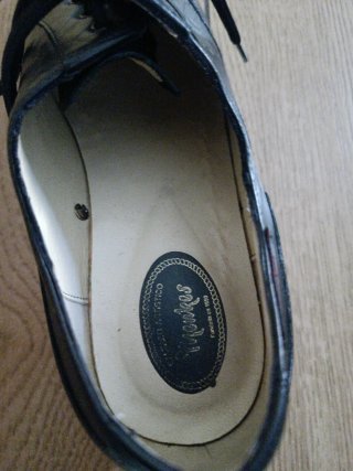 Zapatos de claqué Capezio / Menkes negros con poco
