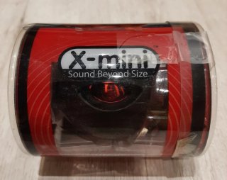 Altavoz X-mini Negro/Rojo
