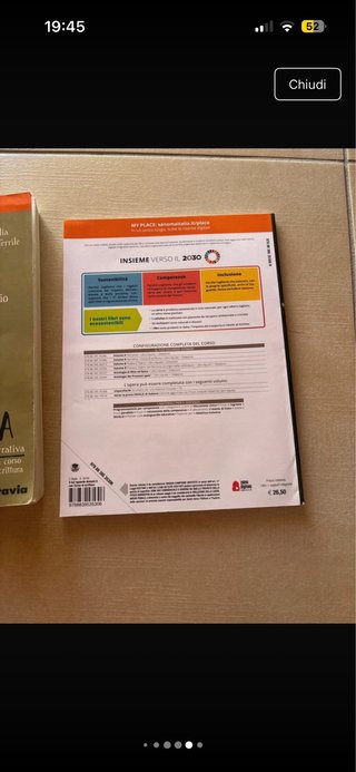 libro di antologia il tuo sguardo domani 1 anno