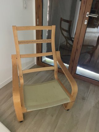 Estructura Sillón Ikea Poäng Madera