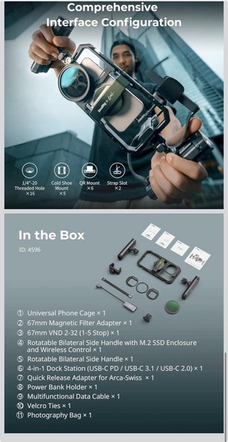 SmallRig x Brandon Li Kit Video Móvil