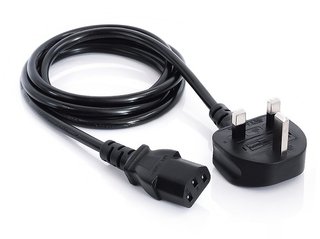 Cable alimentación UK 2m