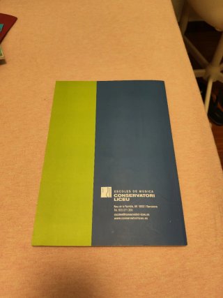 Libro de música de 6 de primaria (en catalán)