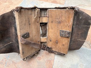 Silla de enganche antigua