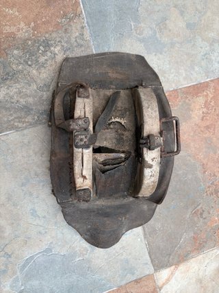 Silla de enganche antigua