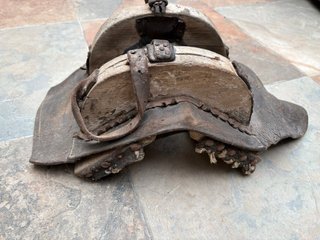 Silla de enganche antigua