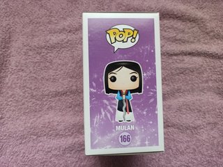 Funko Pop Mulan 166 Disney Figura Vinilo
