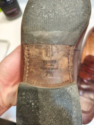 Mocasines Yanko Piel Marrón Talla 41