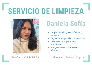 Ofrezo servicio de limpieza
