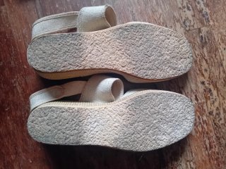 Sandalias Beige