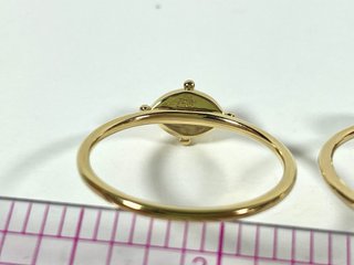 Pack 3 Anillos Tous Magic Nature Plata Bañada Oro