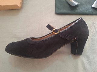 Zapatos Flamenco Ramirez Mujer Negro