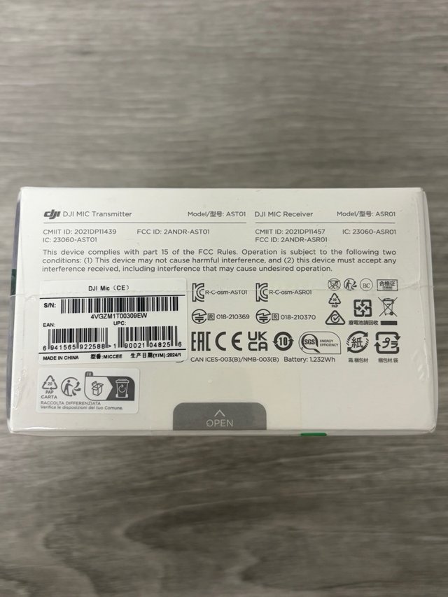 DJI Mic (2 TX + 1 RX + Estuche)