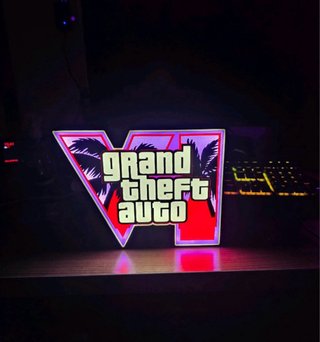 Letrero Luminoso GTA VI