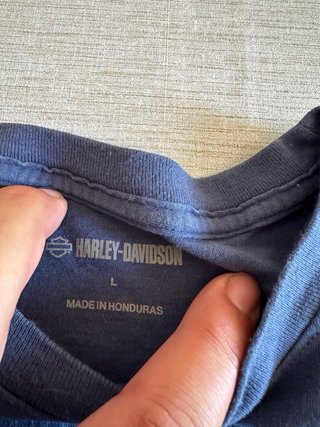 Camiseta Harley Davidson Azul