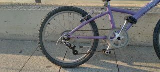Bici infantil Decathlon 20" 6 velocidades