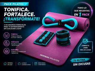 Pack Pilates: Esterilla, Pesas y Aro