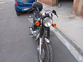 Yamaha SR 250 Especial guardabarros delantero