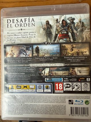 PS3 Assassin's Creed IV: Black Flag Edición Especi