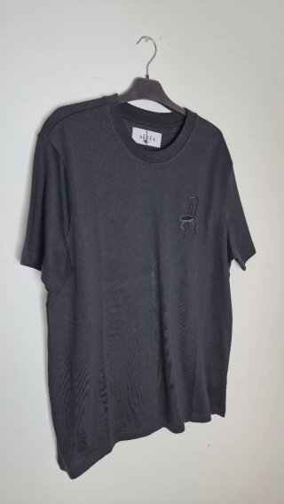 T-shirt preta Le Aprés Homem Tamanho L