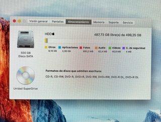 Ordenador Apple iMac Plata y Blanco