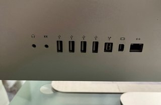 Ordenador Apple iMac Plata y Blanco