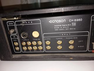 Amplificador Ocnoson CH 8900 Vintage
