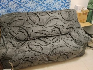 Sofá de 3 plazas con estampado