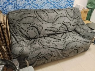 Sofá de 3 plazas con estampado
