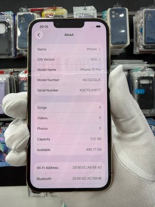 iPhone 13 Pro 512GB/Batteria al 100% con fattura e garanzia