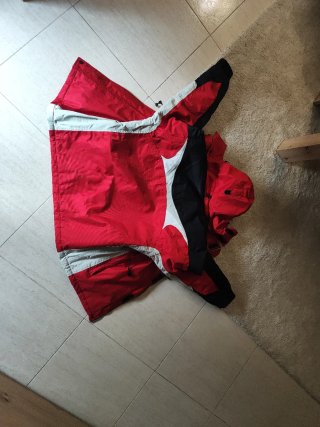 Chaqueta de nieve/ski Joluvi hombre roja y negra S