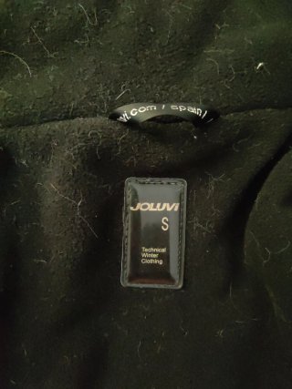Chaqueta de nieve/ski Joluvi hombre roja y negra S