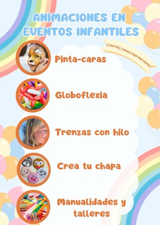 Servicio infantil de ocio y tiempo libre