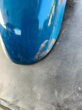 Guardabarros Kawasaki KLE