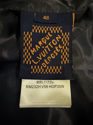 Louis Vuitton Black LV Lovers Varsity Jacket