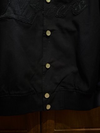 Louis Vuitton Black LV Lovers Varsity Jacket