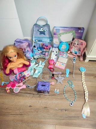 Lote Juguetes Frozen Muñeca y Accesorios