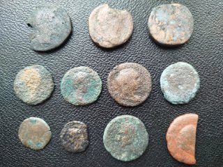 Bonito Lote de monedas antiguas