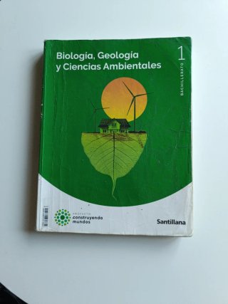 Biología, Geología y Ciencias Ambientales 1 Bac...