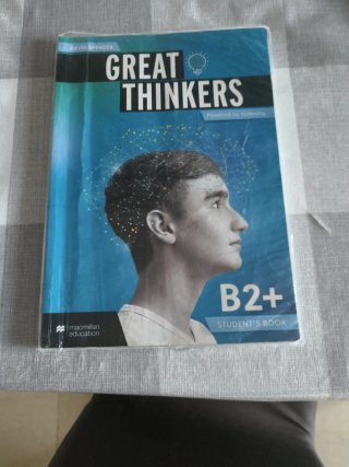 Libro de inglés great thinkers 2 eso