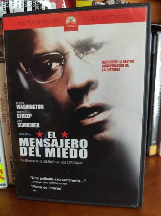 DVD El Mensajero del Miedo